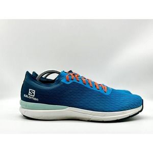 Salomon Shoes Men Size 10 Sonic 3 Accelerate Blue Running Sneakers 409701